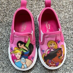 Disney Princess Pink Slip-On Sneakers